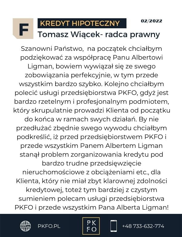 kredyt hipoteczny na zakup nieruchomości od syndyka