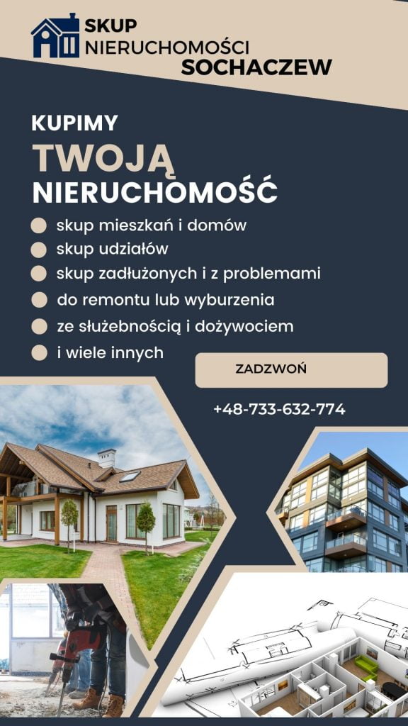 skup nieruchomości sochaczew oferta skupu