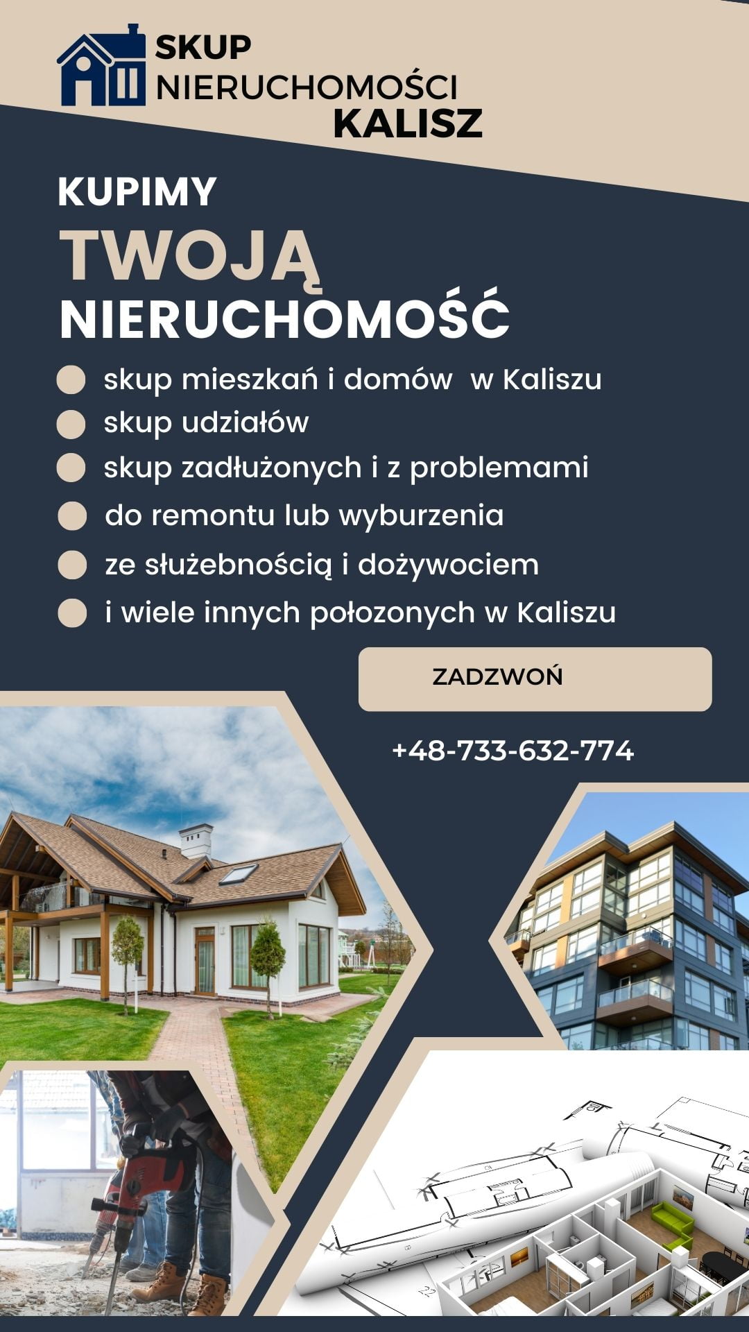skup nieruchomości kalisz, oferta skupu mieszkań, domów i działek