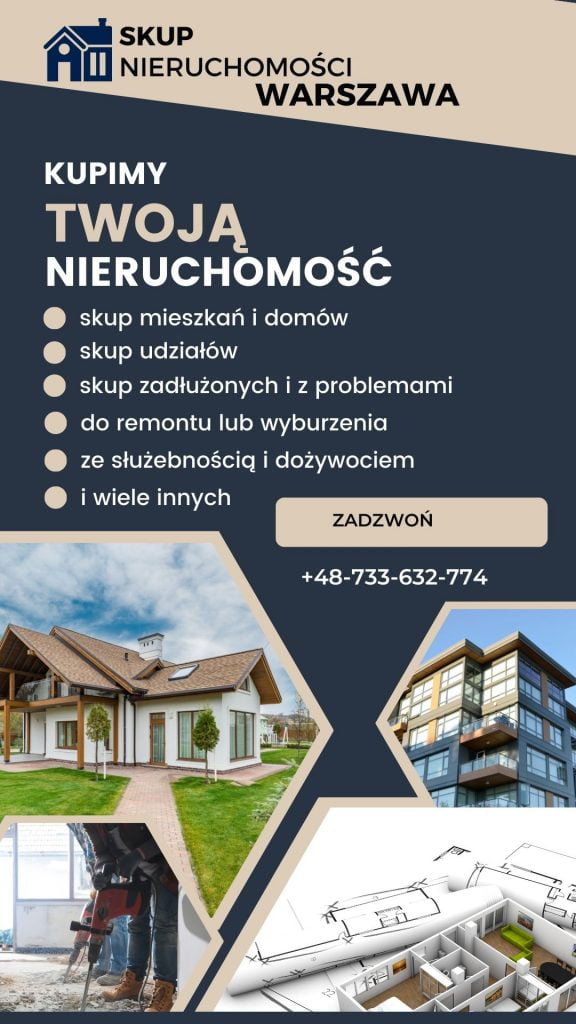 skup nieruchomości warszawa, oferta skupu nieruchomości w Warszawie